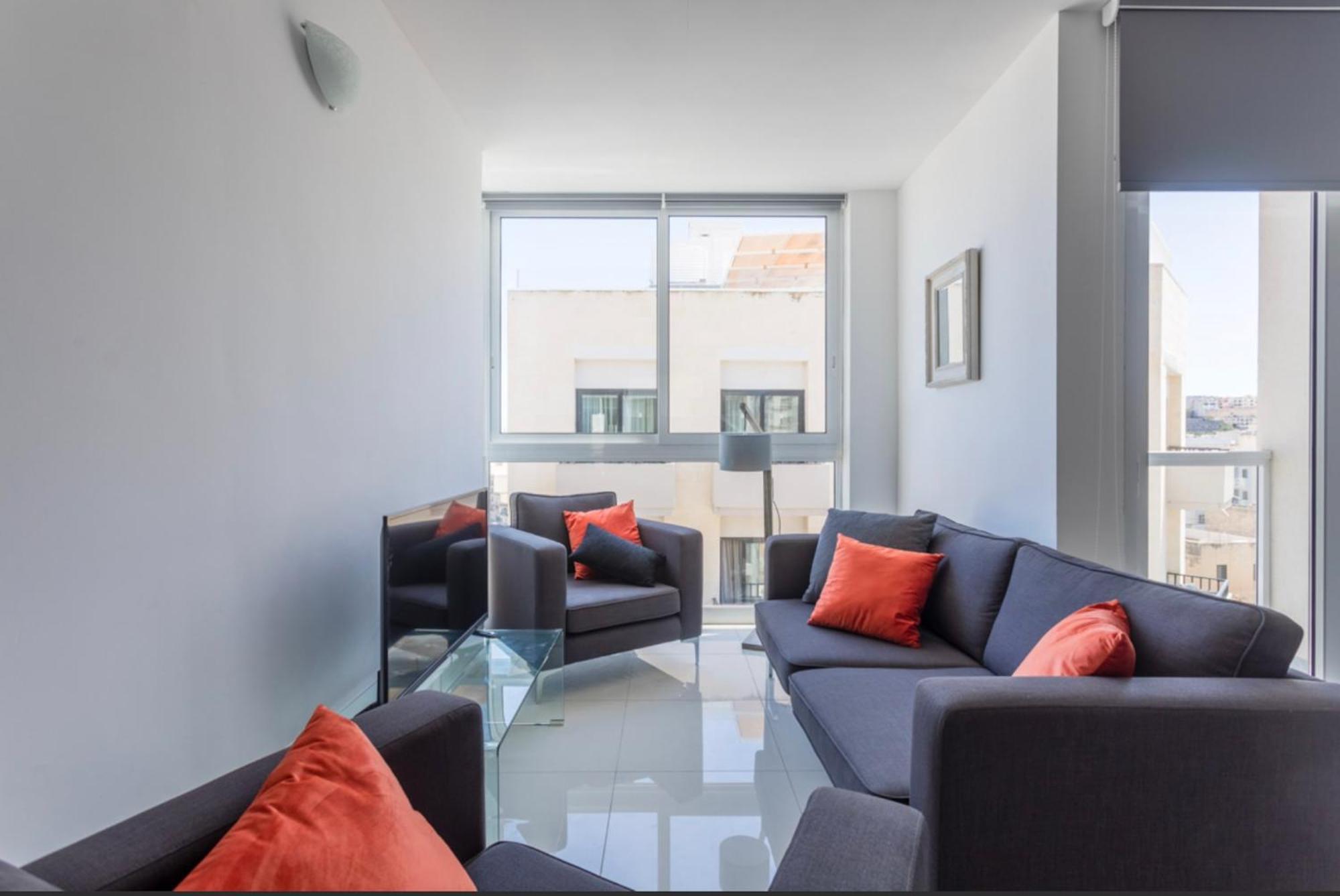 Saint Julian - Lovely Apartment With Terrace - Cityapartmentstay Saint Julian's Екстер'єр фото